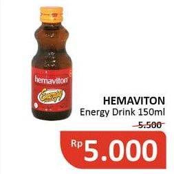 Promo Harga HEMAVITON Energi Drink 150 ml - Alfamidi