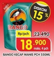 Promo Harga BANGO Kecap Manis 550 ml - Superindo