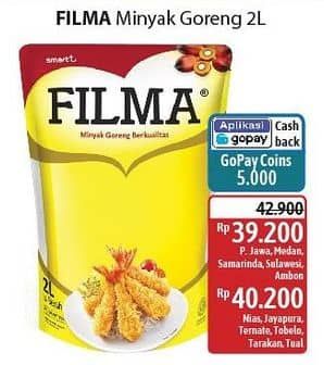 Promo Harga Filma Minyak Goreng 2000 ml - Alfamidi