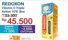 Promo Harga Redoxon Triple Action 10 pcs - Indomaret