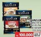 KANZLER Bratwurst & Frankfurter All Varian 300-360gr
