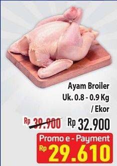 Promo Harga Ayam Broiler 800 gr - Hypermart