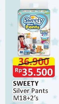 Promo Harga Sweety Silver Pants M18+2  - Alfamart