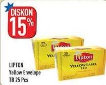 Promo Harga Lipton Yellow Label Tea 25 pcs - Hypermart