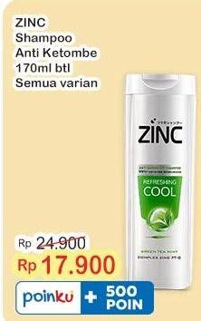 Promo Harga Zinc Shampoo All Variants 170 ml - Indomaret