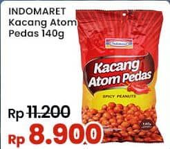 Promo Harga Indomaret Kacang Atom Pedas 140 gr - Indomaret