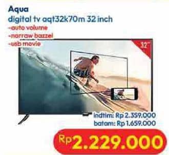 Promo Harga Aqua AQT32K70M  - Hypermart