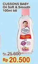 Promo Harga CUSSONS BABY Oil Soft Smooth 100 ml - Indomaret