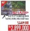 Promo Harga SHARP 2T-C42BB1i | Android TV 42"  - Hypermart