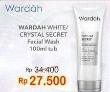 Promo Harga WARDAH White/ Crystal Secret 100 mL  - Indomaret