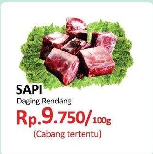 Promo Harga Daging Rendang Sapi per 100 gr - Yogya