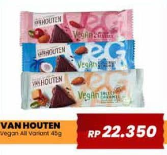 Promo Harga Van Houten Chocolate Vegan All Variants 45 gr - Yogya