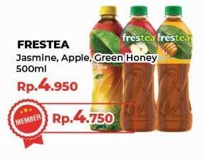 Promo Harga Frestea Minuman Teh Jasmine, Apple, Green Honey 500 ml - Yogya