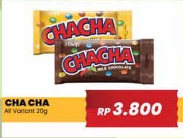 Promo Harga Delfi Cha Cha Chocolate All Variants 25 gr - Yogya