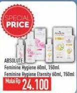 Promo Harga ABSOLUTE Feminine Hygiene 60 ml - Hypermart