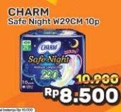 Promo Harga Charm Safe Night Wing 29cm 10 pcs - Alfamart