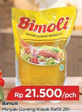 Promo Harga BIMOLI Minyak Goreng 2 ltr - TIP TOP
