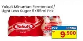 Promo Harga Yakult Minuman Sehat 5 pcs - Indomaret