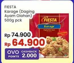 Promo Harga Fiesta Ayam Siap Masak Karage 500 gr - Indomaret