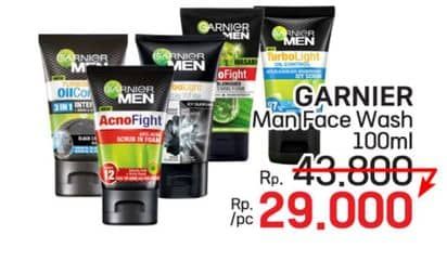 Promo Harga Garnier Men Facial Foam  - LotteMart