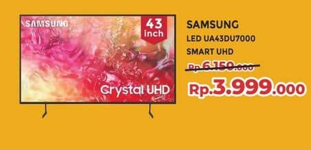 Promo Harga Samsung UA43DU7000KXXD  - Yogya