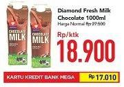 Promo Harga DIAMOND Fresh Milk Chocolate 946 ml - Carrefour