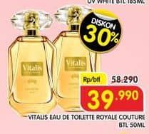 Promo Harga Vitalis Eau De Toilette Royale Couture 50 ml - Superindo