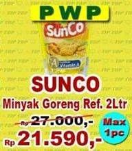 Promo Harga SUNCO Minyak Goreng 2 ltr - TIP TOP
