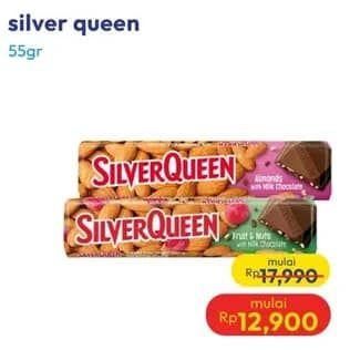 Promo Harga Silver Queen Chocolate 55 gr - Hypermart