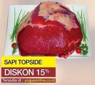 Promo Harga Daging Topside Sapi per 100 gr - Yogya