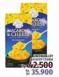 Promo Harga GREEN VALLEY Macaroni & Cheese  - LotteMart