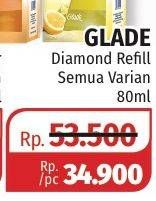 Promo Harga GLADE Diamond All Variants 80 ml - Lotte Grosir