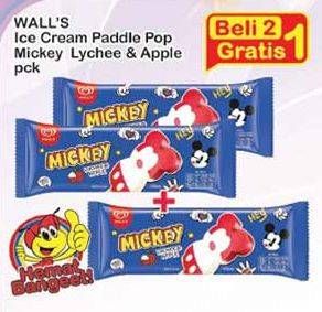 Promo Harga WALLS Paddle Pop Mickey Lychee Apple 75 ml - Indomaret