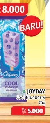 Promo Harga JOYDAY Ice Cream Stick Cool Blueberry 70 gr - Lotte Grosir