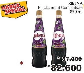Promo Harga RIBENA Blackcurrant Concentrate 850 ml - Giant
