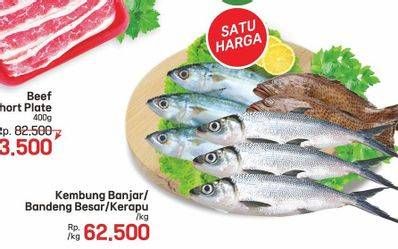 Promo Harga Kembung Banjar/Bandeng/Kerapu  - LotteMart