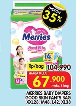 Promo Harga Merries Pants Good Skin  - Superindo