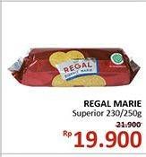 Promo Harga REGAL Marie Superior 250 gr - Alfamidi