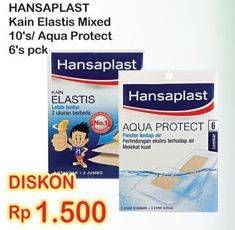 Promo Harga Hansaplast Kain Elastis Mixed/Aqua Protect  - Indomaret