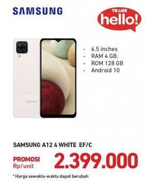 Promo Harga SAMSUNG Galaxy A12  - Carrefour