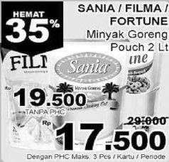 Promo Harga Sania/ Fortune/ Filma Minyak Goreng  - Giant