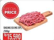 Promo Harga Daging Giling Sapi Spesial per 100 gr - Hypermart