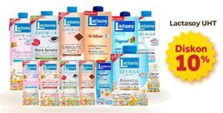 Promo Harga LACTASOY Soya Milk 250 ml - Carrefour