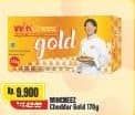 Promo Harga WINcheez Gold Cheddar Keju Olahan  170 gr - Alfamart