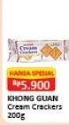 Promo Harga KHONG GUAN Cream Crackers 200 gr - Alfamart