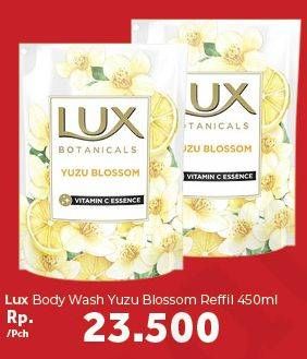 Promo Harga LUX Body Wash Yu Zu Blossom 450 ml - Carrefour