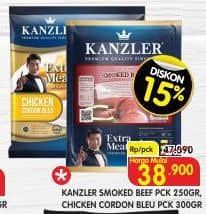 Promo Harga Kanzler Smoked Beef Roll/Chicken Cordon Bleu   - Superindo