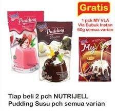 Promo Harga NUTRIJELL Pudding All Variants per 2 pouch - Indomaret