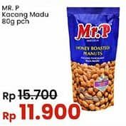 Promo Harga Mr.p Peanuts Madu 80 gr - Indomaret