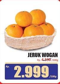 Promo Harga Jeruk Wogan per 100 gr - Hari Hari